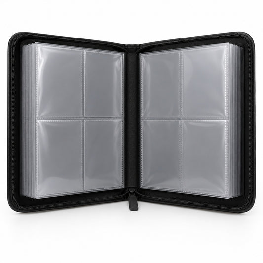 Four-Pocket Card Binder 160 Capacity
