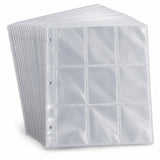 Ring Binder Card Pages 50 Pack